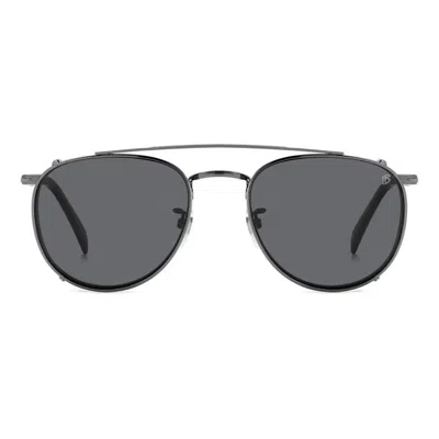 David Beckham (opt + Clip-on) Db 1144/cs Kj1(m9) In Gray