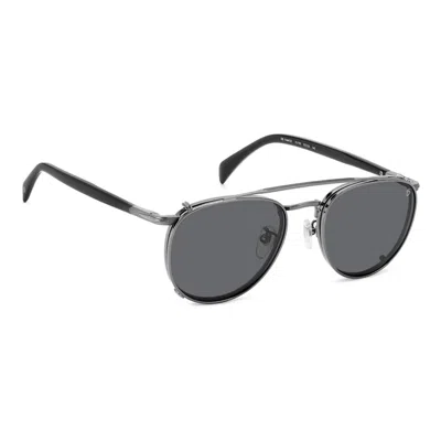 David Beckham (opt + Clip-on) Db 1144/cs Kj1(m9) In Gray