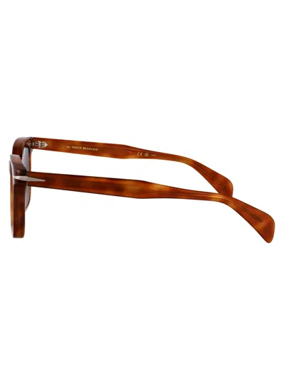 David Beckham Havana Honey Acetate Sunglasses In Brown