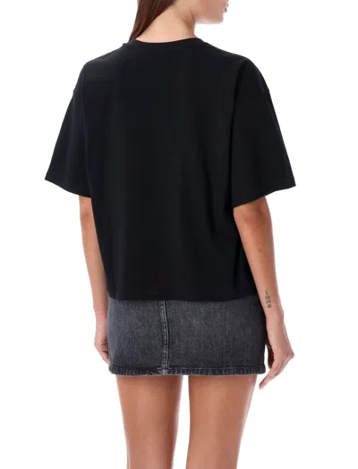 Diesel T-buxt-crop Cotton T-shirt