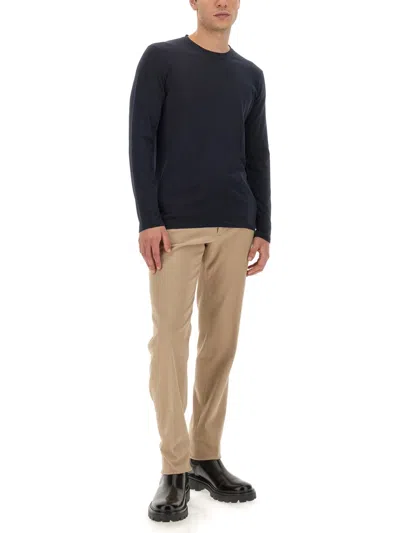 Drumohr Regular Fit T-shirt In Blue