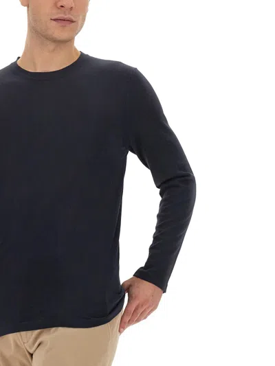 Drumohr Regular Fit T-shirt In Blue