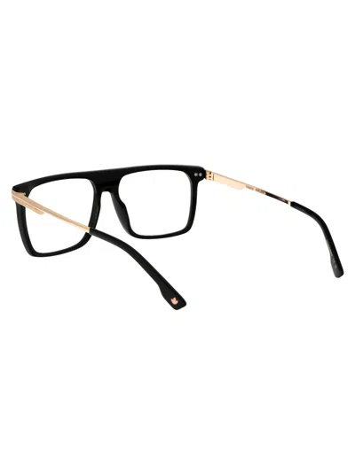 Dsquared2 Icon Rectangle-frame Glasses In Black