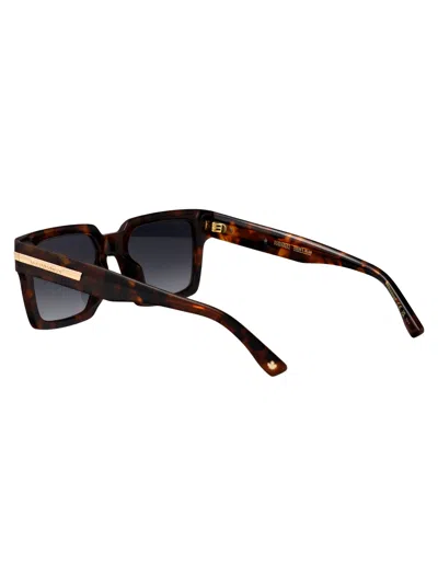 Dsquared2 Havana Acetate Sunglasses In Black
