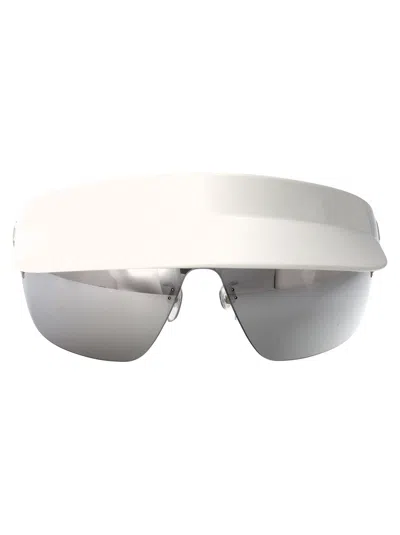 Dsquared2 White Injectate Sunglasses In Gray