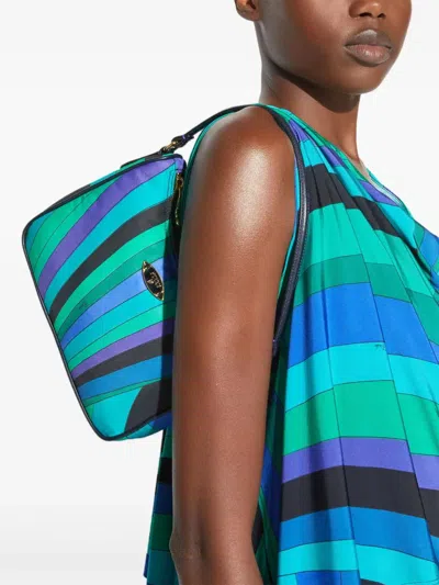 Pucci Emilio  Yummy Striped Shoulder Bag