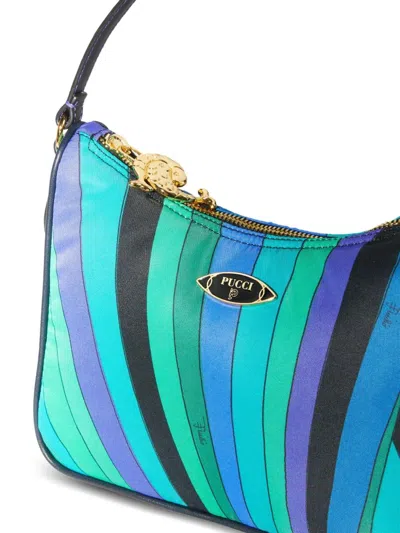 Pucci Emilio  Yummy Striped Shoulder Bag
