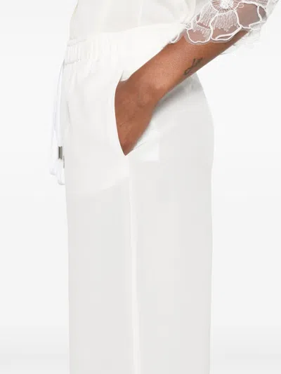 Ermanno Scervino Silk Trousers