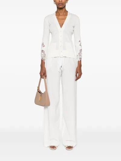Ermanno Scervino Silk Trousers