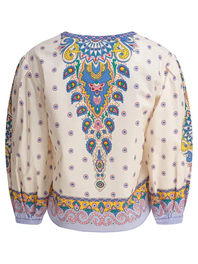 Etro Printed Paisley V-neck Knitwear