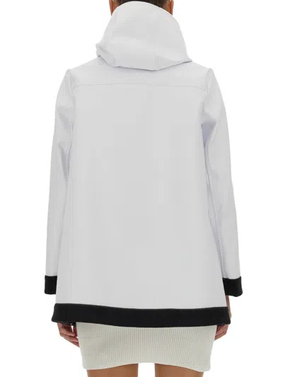 Fay Threehook Parka In Gray