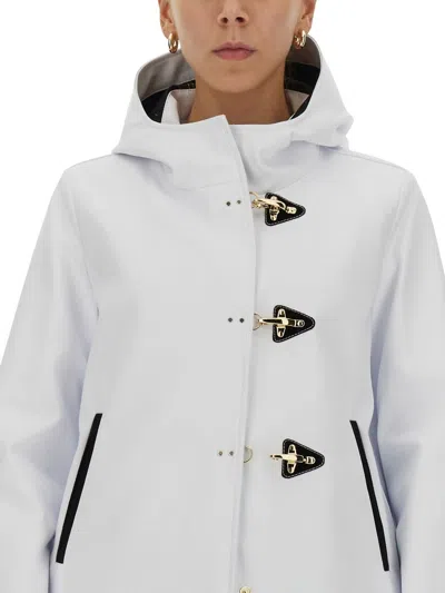 Fay Threehook Parka In Gray