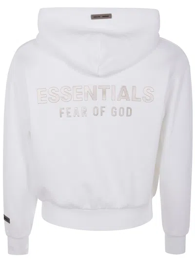 Essentials Fear Of God  Women`s Classic Fit Zip-up Hoodie