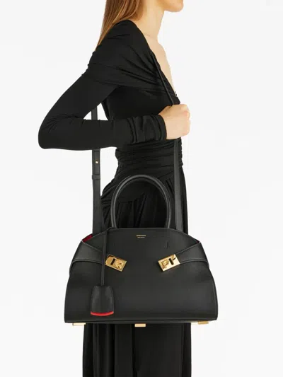 Ferragamo Women Hug Small Leahter Tote Bag