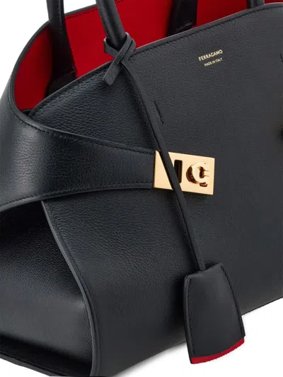 Ferragamo Women Hug Small Leahter Tote Bag