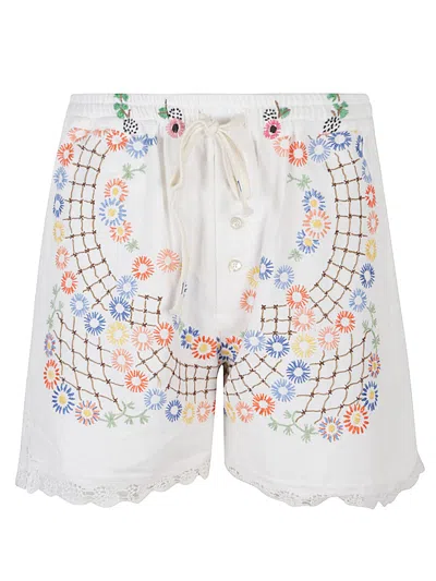 Front Street White Cotton Clothing Shorts In White