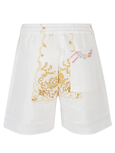 Front Street White Cotton Clothing Shorts In White