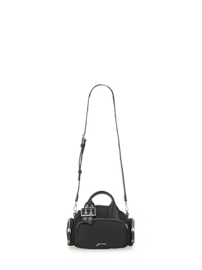 Ganni Mini Polochon Buckle-detail Top-zip Tote Bag