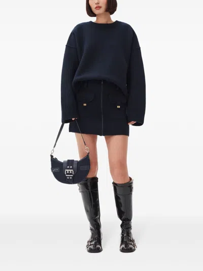 Ganni Denim Small Bucky Crossbody Bag