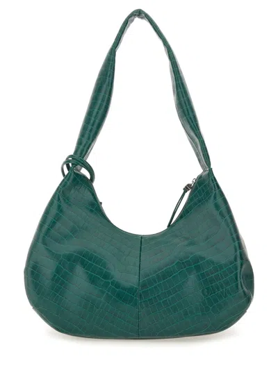 Ganni Medium Croco Hobo Bag