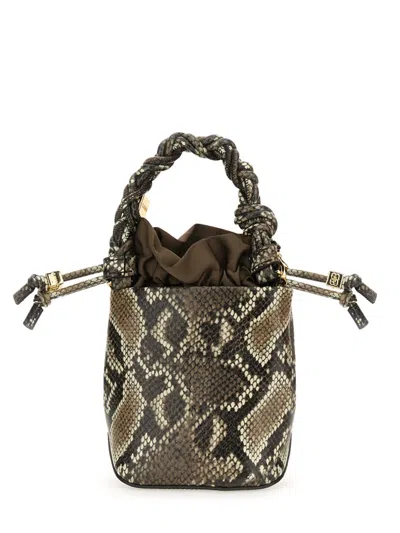 Ganni Multicolour Recycled Leather Handbags