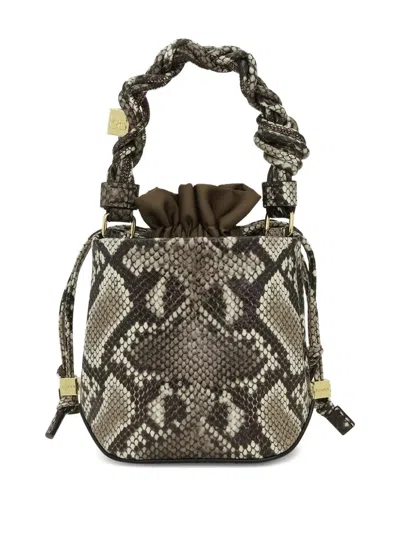 Ganni Multicolour Recycled Leather Handbags