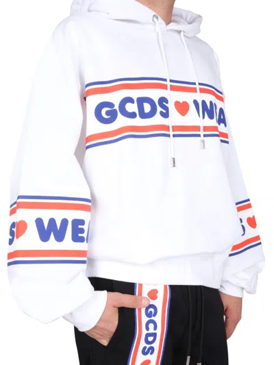 Gcds Logo Hooded Sweatshirt