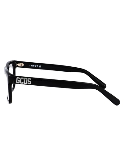 Gcds Nero Lucido Acetate Optical Glasses In Black