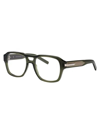 Givenchy Green Acetate Glasses In Green