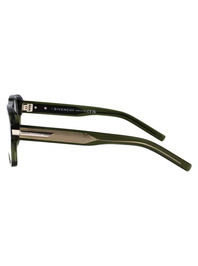 Givenchy Green Acetate Glasses In Green