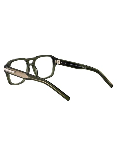 Givenchy Green Acetate Glasses In Green