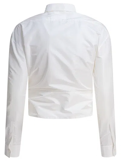 Givenchy Shirt With Bow In White