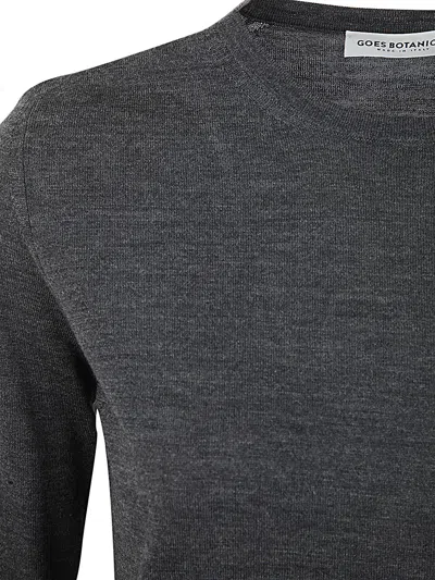 Goes Botanical Long Sleeves Crew Neck Sweater