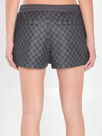 Gucci Printed Technical Jersey Shorts