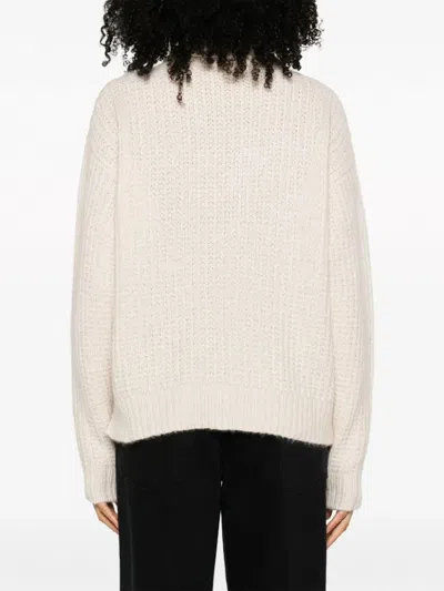 Gucci Turtleneck Cropped Ribbed Knit Sweater
