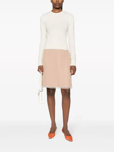 Gucci Silk Chiffon Skirt