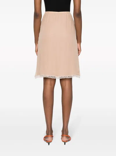 Gucci Silk Chiffon Skirt
