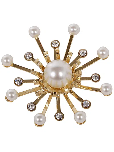 Helene Zubeldia Kiku Brooch Pearl