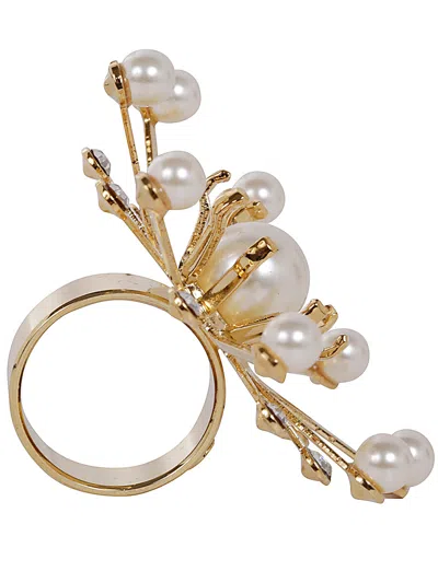 Helene Zubeldia Kiku Ring Pearl