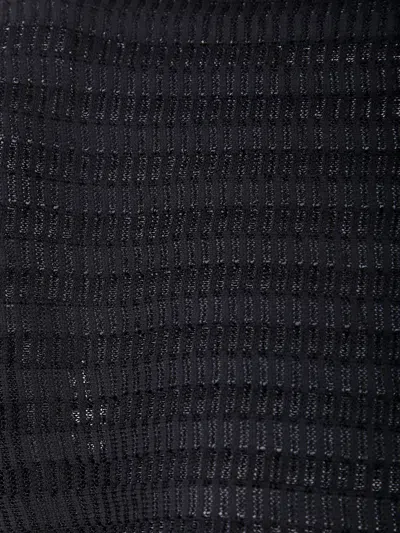 Homme Plisse Subdued Top In Black