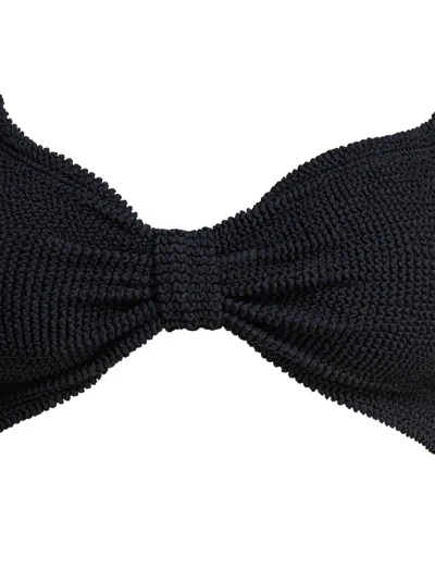 Hunza G Bonnie Crinkle Twist Two-piece Swimsuit