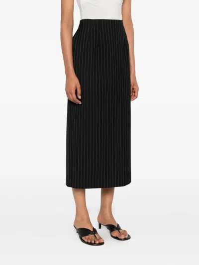 Wardrobe.nyc Pinstripe Pencil Skirt
