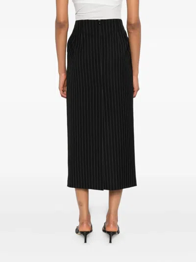 Wardrobe.nyc Pinstripe Pencil Skirt