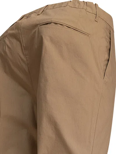 Incotex Tailored Trousers With Pockets And Loops In Burgundy