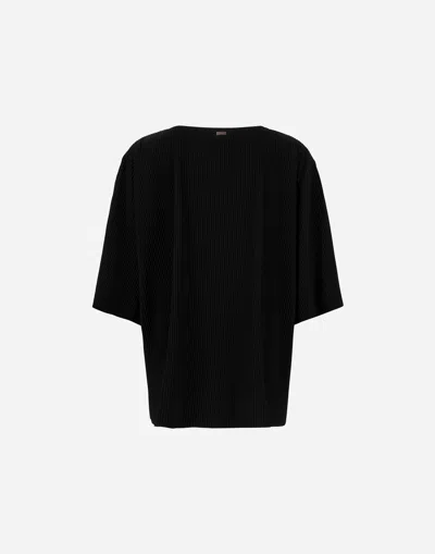 Herno Pleated Short-sleeve T-shirt