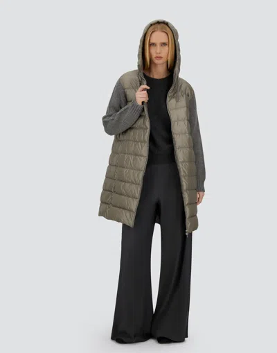 Herno Women Resort Down Jacket In Ultralight Nylon And Mesh