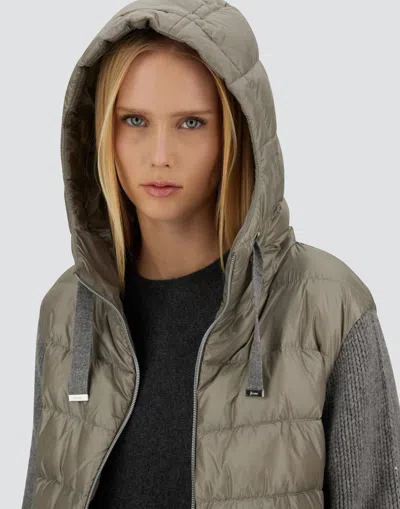 Herno Women Resort Down Jacket In Ultralight Nylon And Mesh