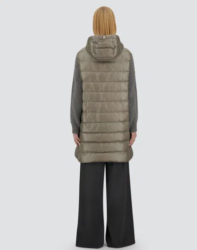 Herno Women Resort Down Jacket In Ultralight Nylon And Mesh