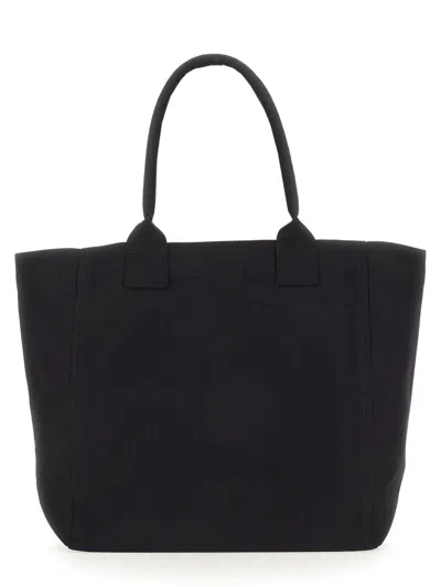 Isabel Marant Black Cotton Small Yenky Shopping Bag