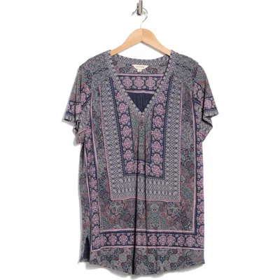 Lucky Brand V-neck Short Sleeve T-shirt